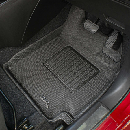 3D Kagu Floor Mat  For SUZUKI SWIFT DZIRE SWIFT  |  2020 to 2023 | Complete Set | BLACK | Custom Fit 3D Kagu Floor Mat  For SUZUKI SWIFT DZIRE SWIFT  |  2020 to 2023 | Complete Set | BLACK | Custom Fit